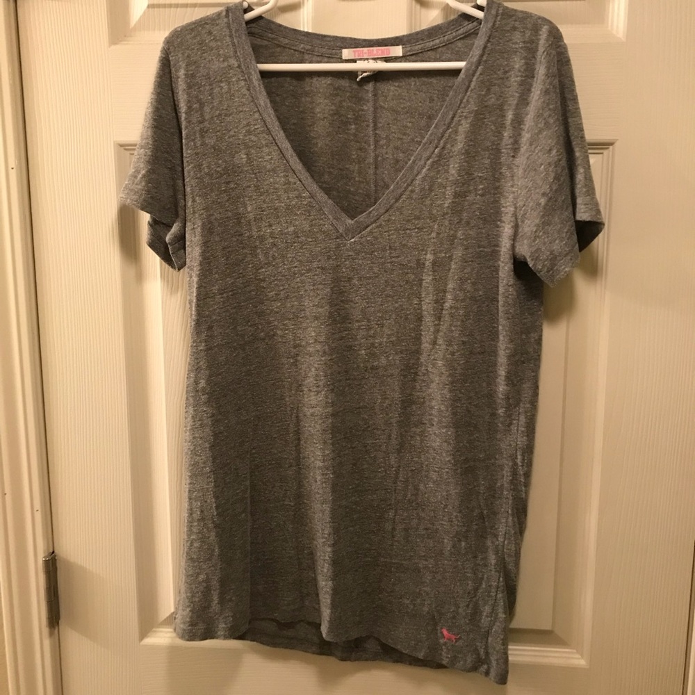 Victoria Secret Pink Super Soft V-Neck T-Shirt